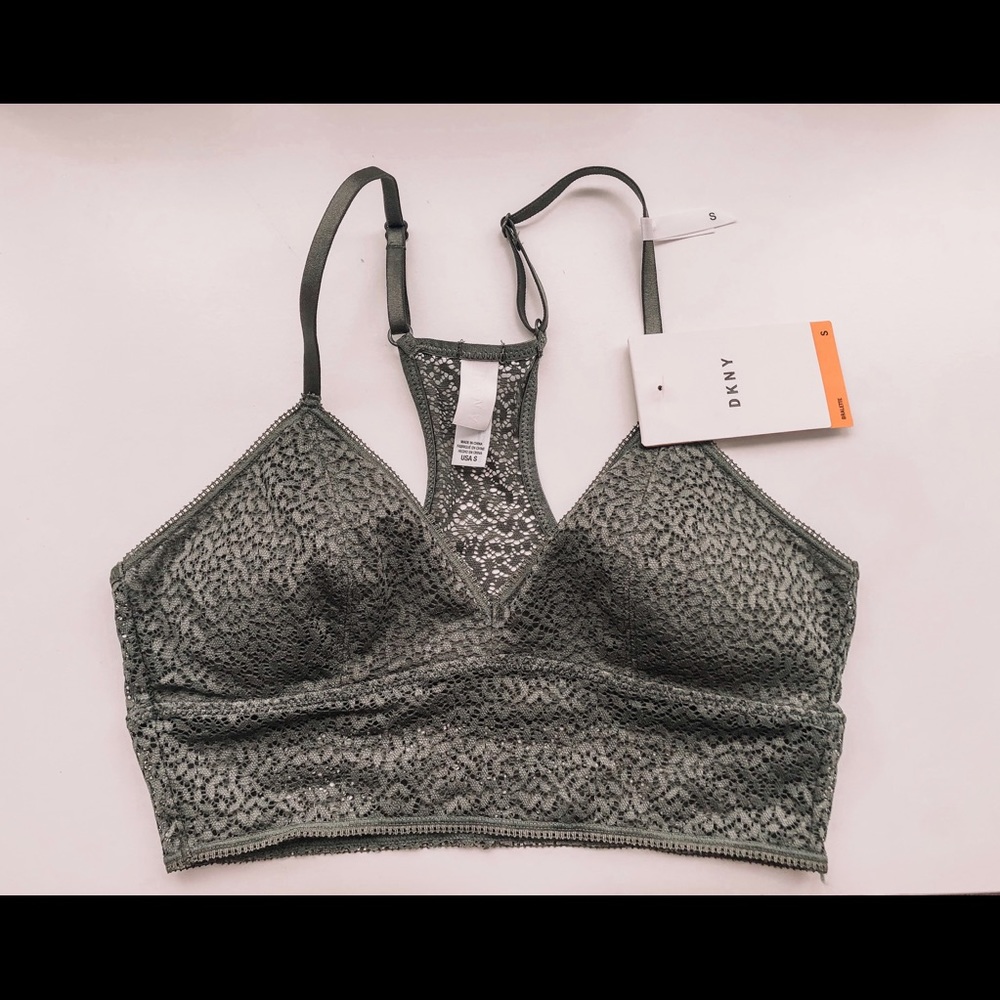olive lace bralette